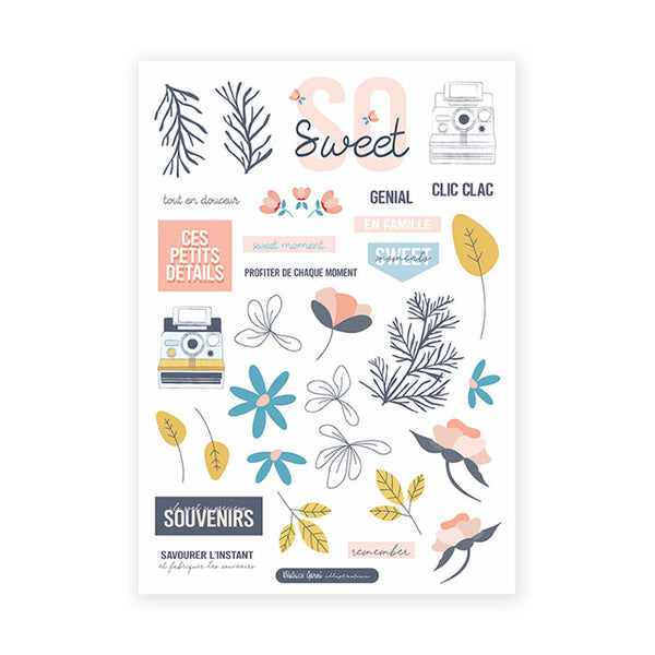 Collection digitale de papiers A4 à imprimer - So Sweet