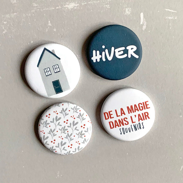 Badges Mon bel hiver