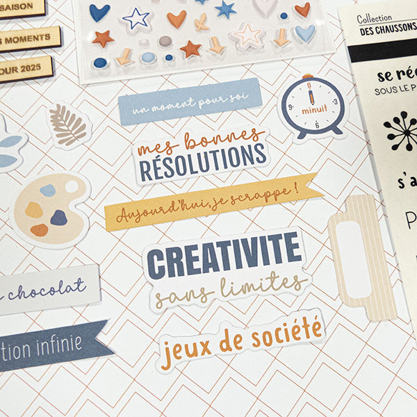 Die cuts – Des chaussons et des flocons - Dans Mes Pochettes