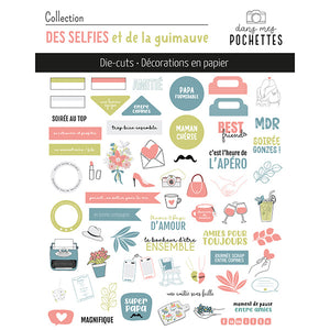 Die cuts – Des selfies et de la guimauve - Dans Mes Pochettes