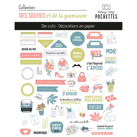Die cuts – Des selfies et de la guimauve - Dans Mes Pochettes