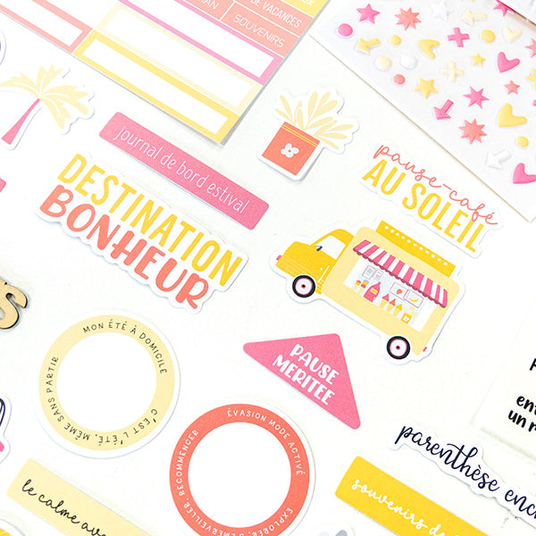 Die cuts – Du soleil et des cocktails - Dans Mes Pochettes