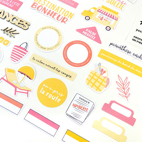 Die cuts – Du soleil et des cocktails - Dans Mes Pochettes
