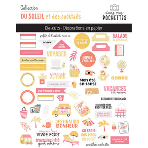 Die cuts – Du soleil et des cocktails - Dans Mes Pochettes