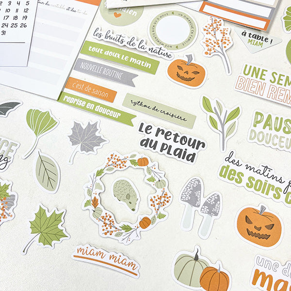 Die cuts – Des châtaignes et une boîte à goûter - Dans Mes Pochettes