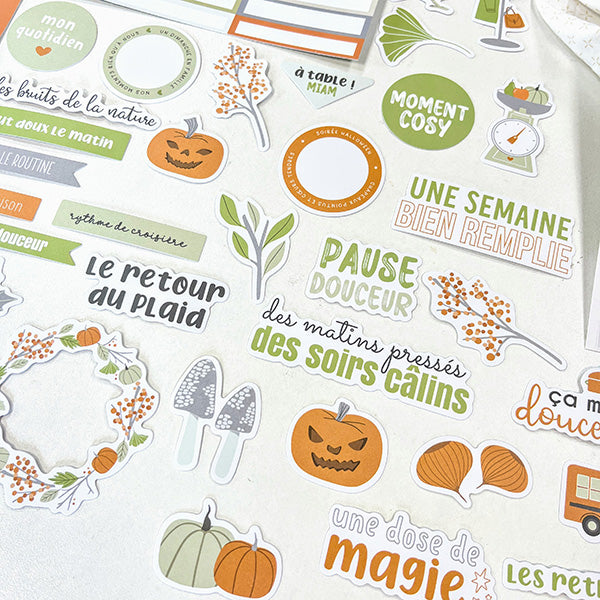 Die cuts – Des châtaignes et une boîte à goûter - Dans Mes Pochettes