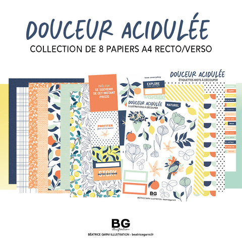 Collection A4 Douceur acidulée