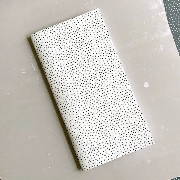 Carnet Notebook à pois - Mon bel hiver