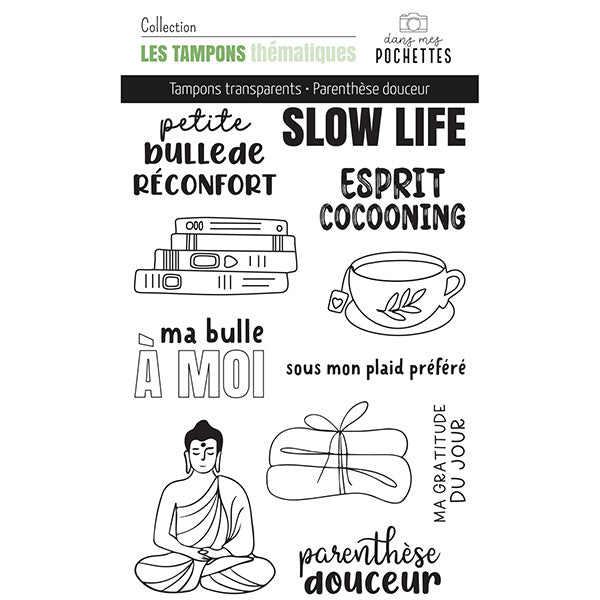 Tampons clear - Parenthèse douceur - Dans Mes Pochettes