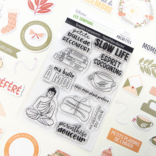 Tampons clear - Parenthèse douceur - Dans Mes Pochettes